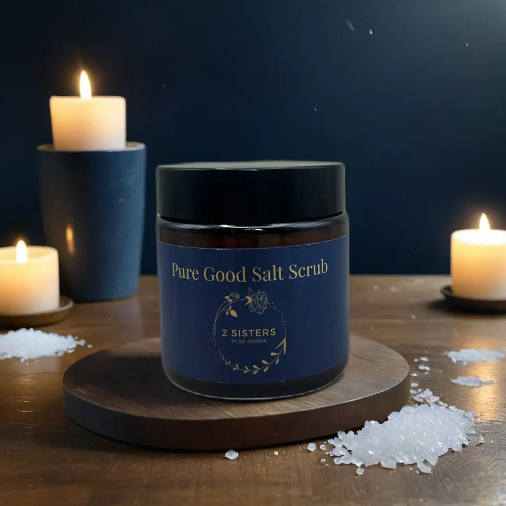 Pure Good Salt Scrub - 2 Sisters Pure Goods