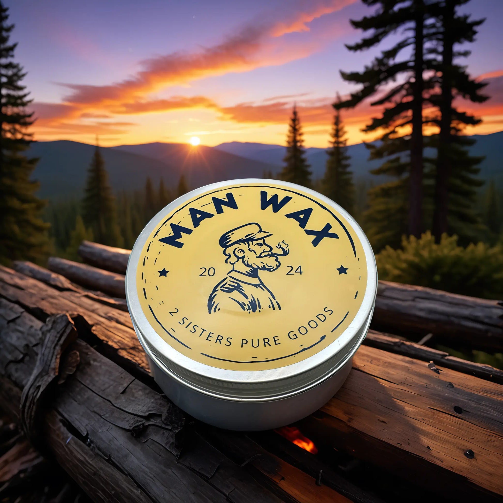 Pure Good Man Wax - 2 Sisters Pure Goods
