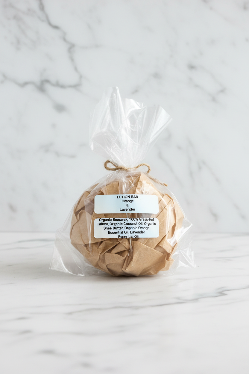 Lotion Bar Marble Product Photo