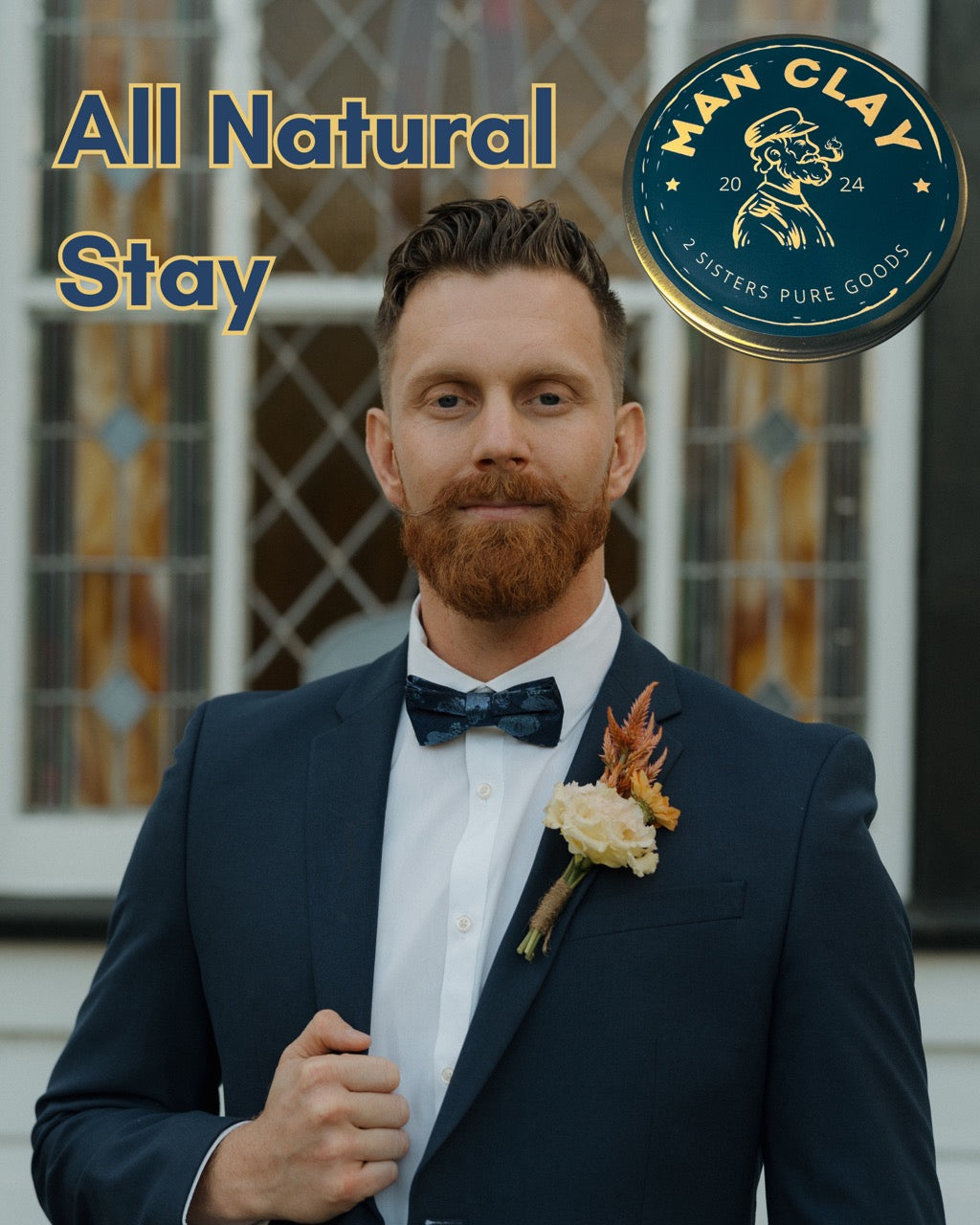 Man Clay - Organic Hair Styling Clay