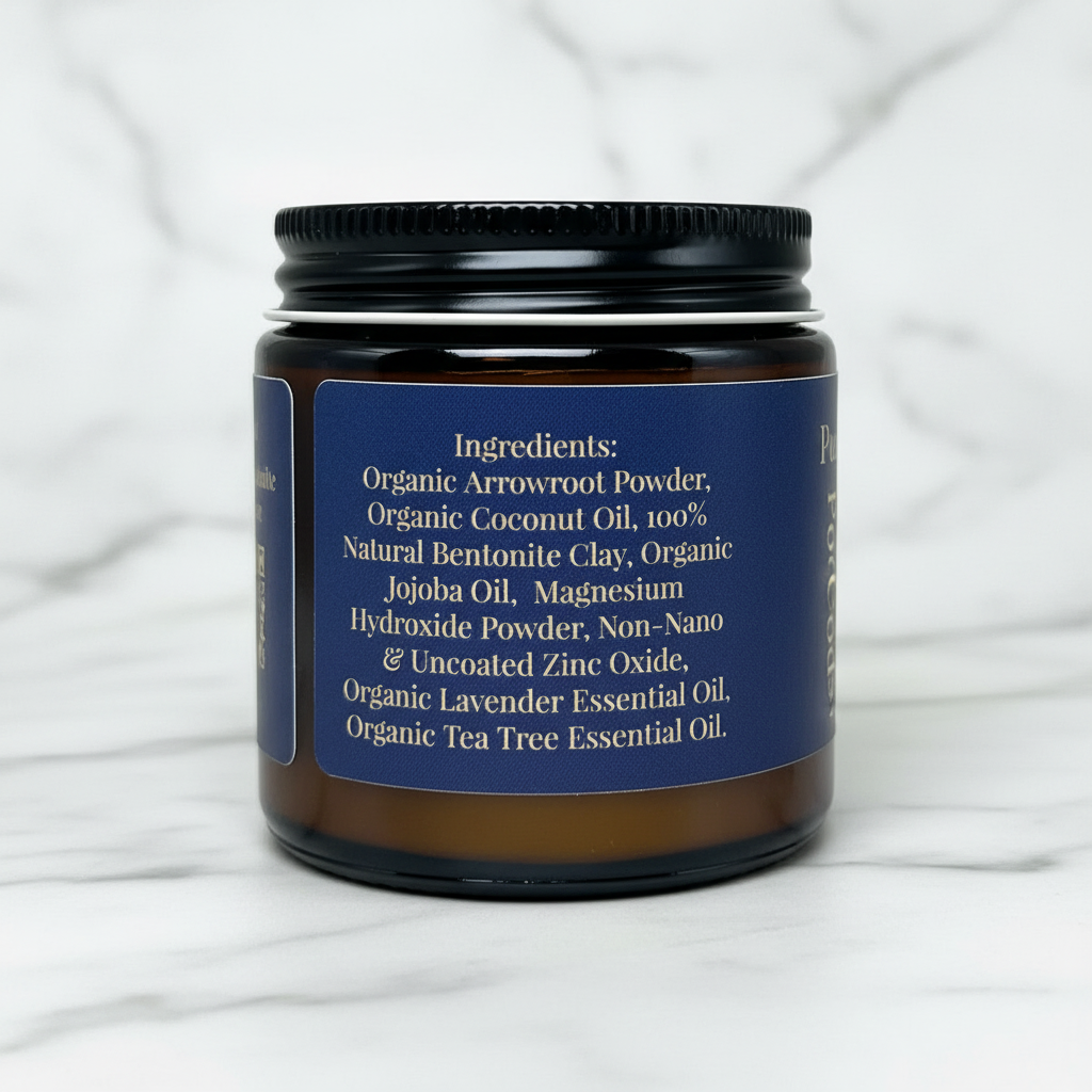 Deodorant Jar Marble Product Photo