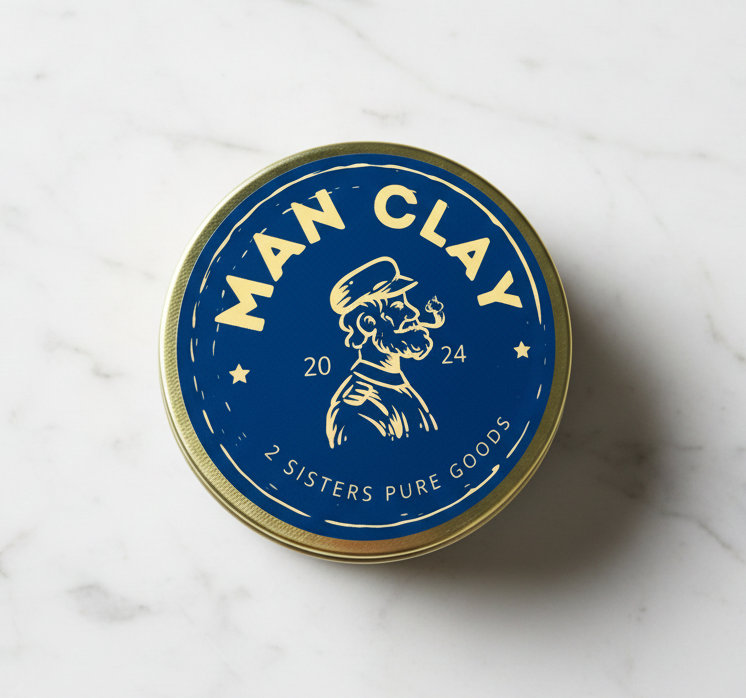 Man Clay - Organic Hair Styling Clay
