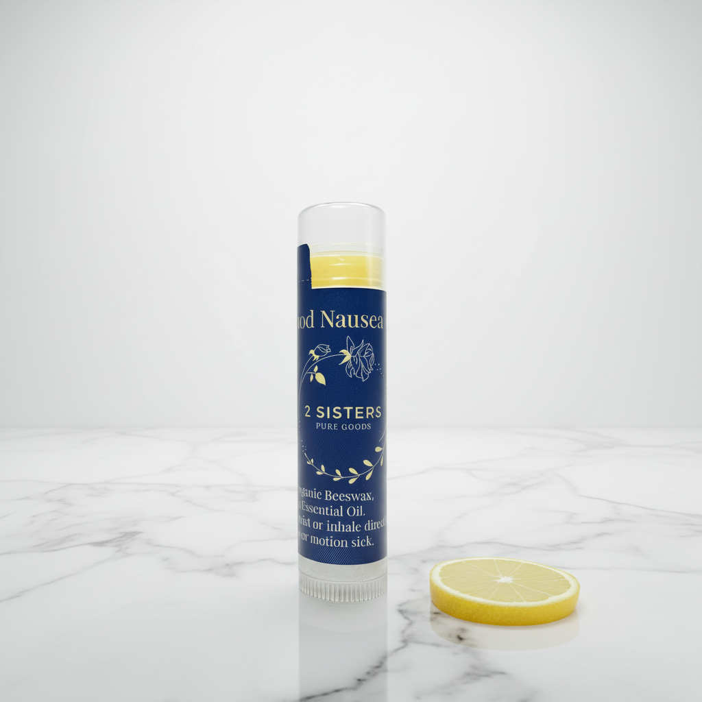 Travel Remedy — Lemon Aromatherapy Inhaler for On-the-Go Comfort