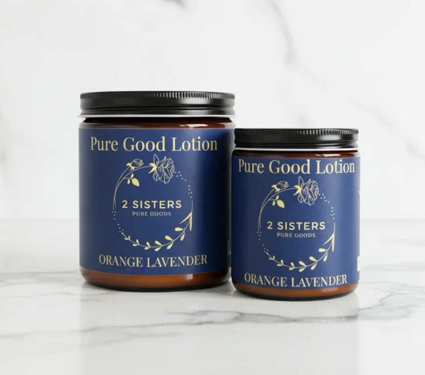 Grass-Fed Tallow Body Lotion — 3 Scents, 3 Sizes | 2 Sisters Pure