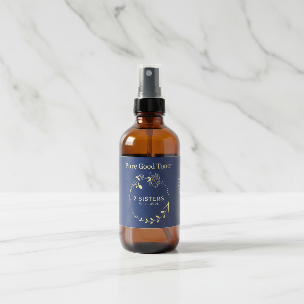 Pure Good Toner on White Marble