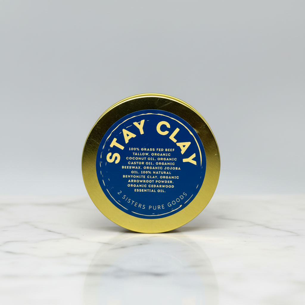 Stay Clay Label Product Photo